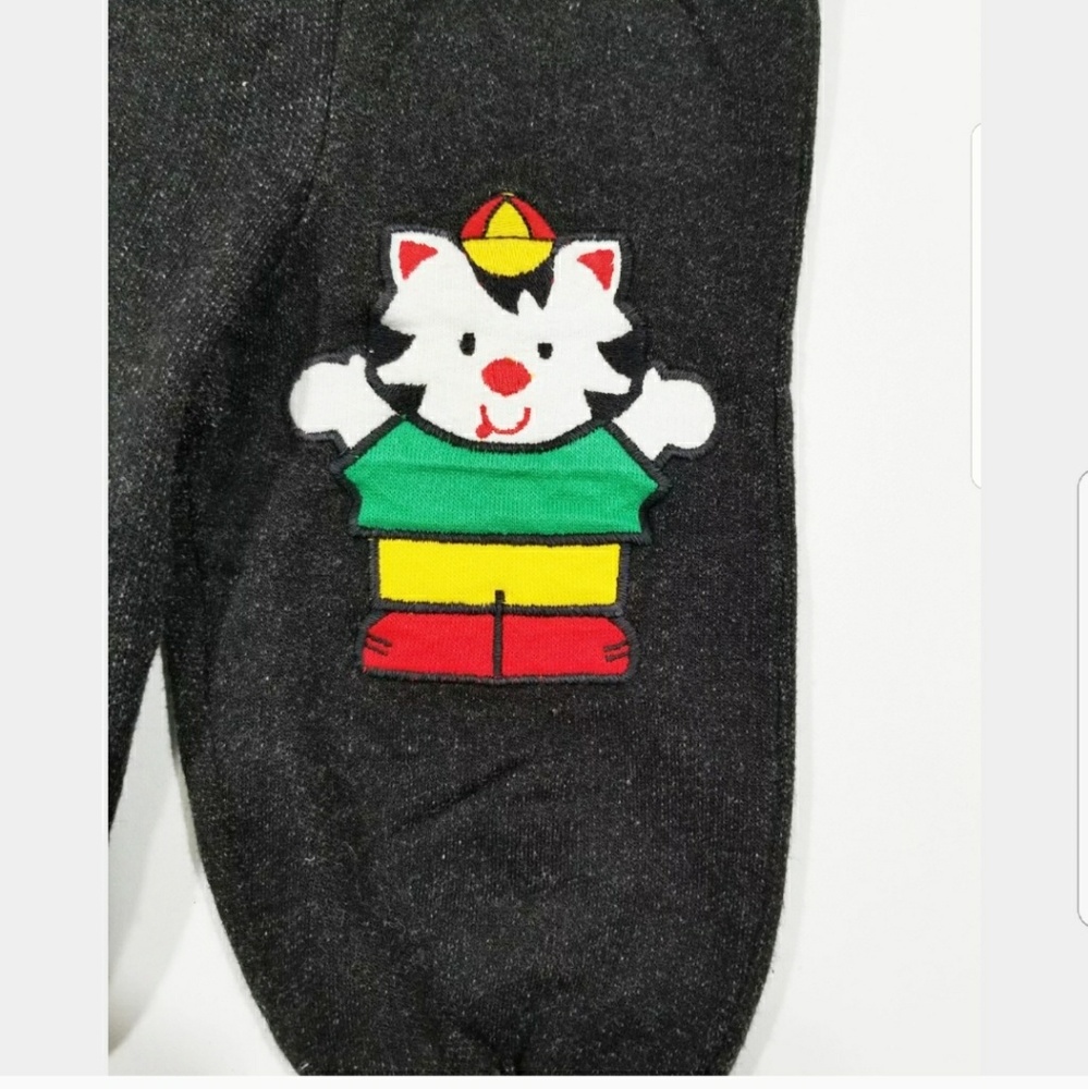 ๐ซ SOLD ๐ซ ON MER Colorful Cat Suspenders Pants - Picture 3 of 5